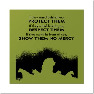 Protect Them - Lions Posters and Art